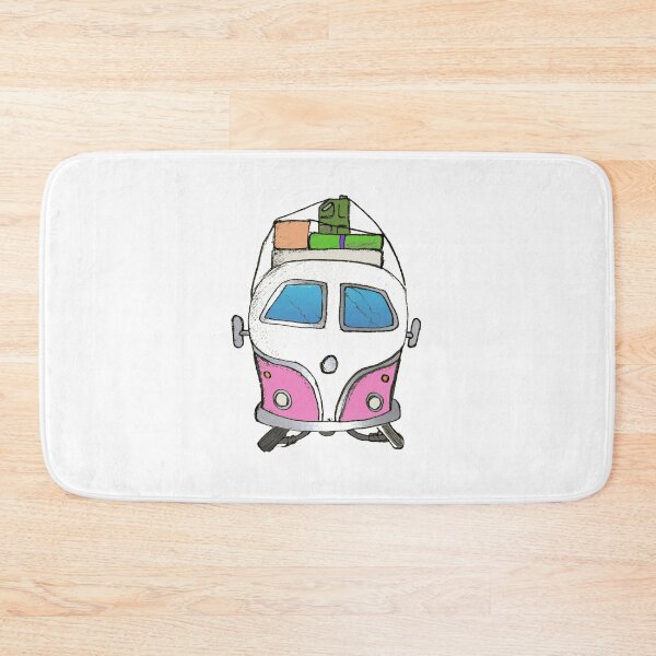 Item preview, Pink camper designed and sold by Glenbobagins.