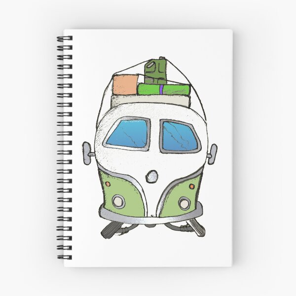Item preview, Green camper designed and sold by Glenbobagins.