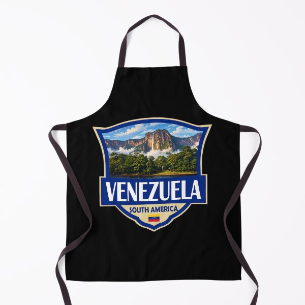 Item preview, Venezuela Illustration Retro Badge designed and sold by KrisSidDesigns.