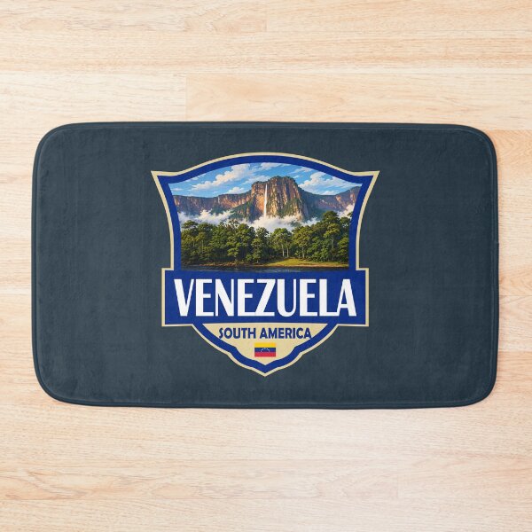 Item preview, Venezuela Illustration Retro Badge designed and sold by KrisSidDesigns.