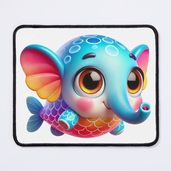 Item preview, Adorable Elephant Fish designed and sold by Sillytoe.