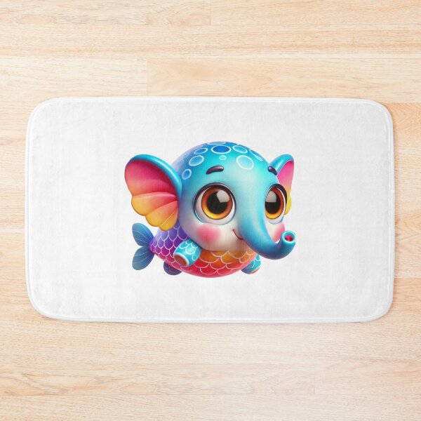 Item preview, Adorable Elephant Fish designed and sold by Sillytoe.