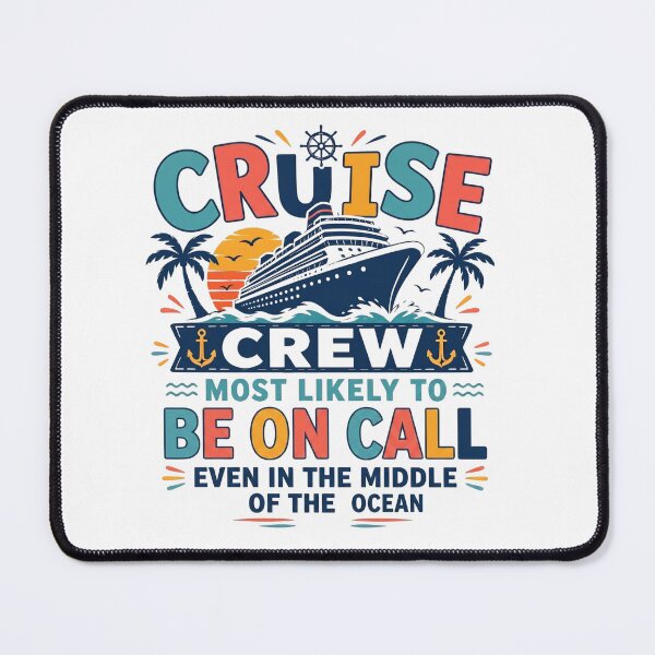 Item preview, Most Likely to Be On Call Even in the Middle of the Ocean – Funny Matching Family Cruise Workaholic Vacation  designed and sold by Winarrts.
