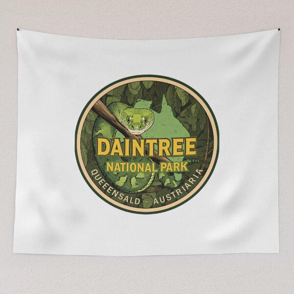 Item preview, Daintree National Park Queensland Australia Python Travel Souvenir designed and sold by Simsimah26Parks.