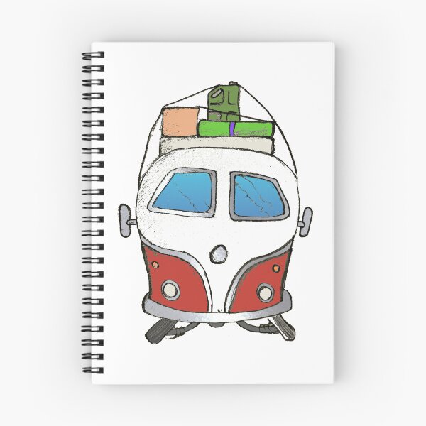 Item preview, Red camper designed and sold by Glenbobagins.