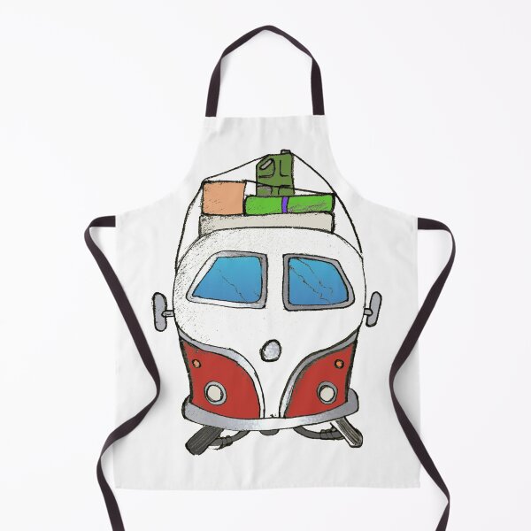Item preview, Red camper designed and sold by Glenbobagins.