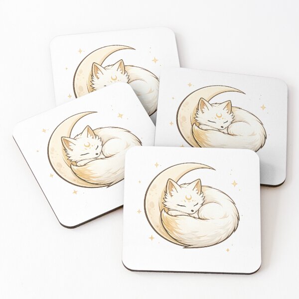 Item preview, Lunar Fox Spirit designed and sold by PatiImagination.