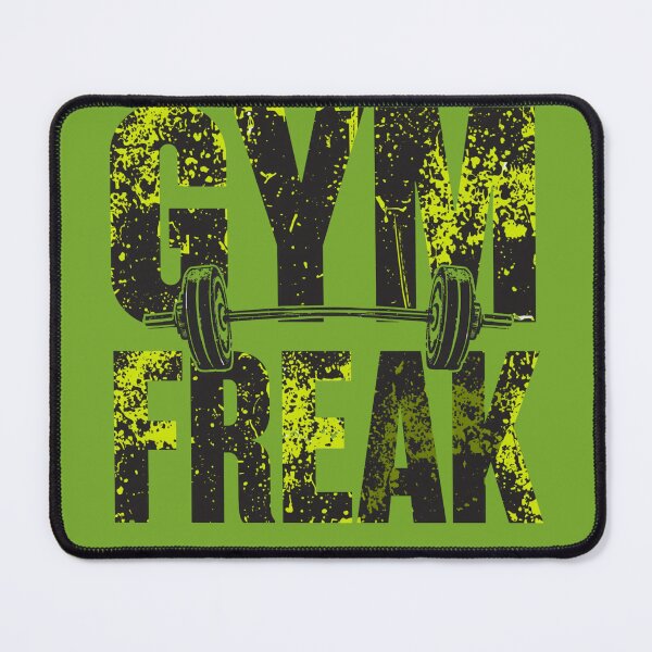 Item preview, Gym Freak – Bold Distressed Typography Fitness Design designed and sold by Sparkofart07.
