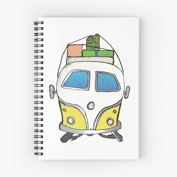 Item preview, Yellow camper designed and sold by Glenbobagins.