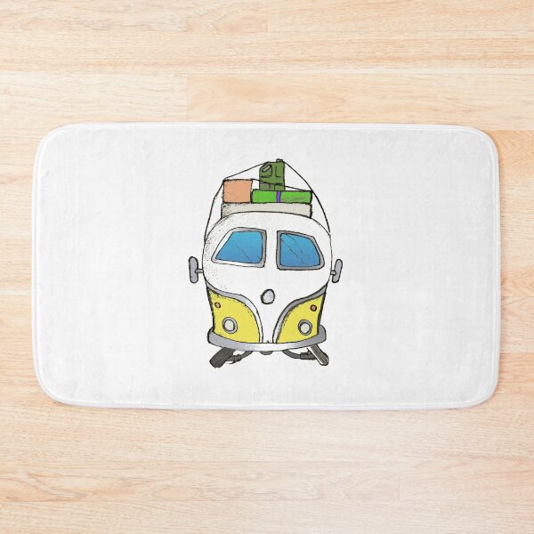 Item preview, Yellow camper designed and sold by Glenbobagins.