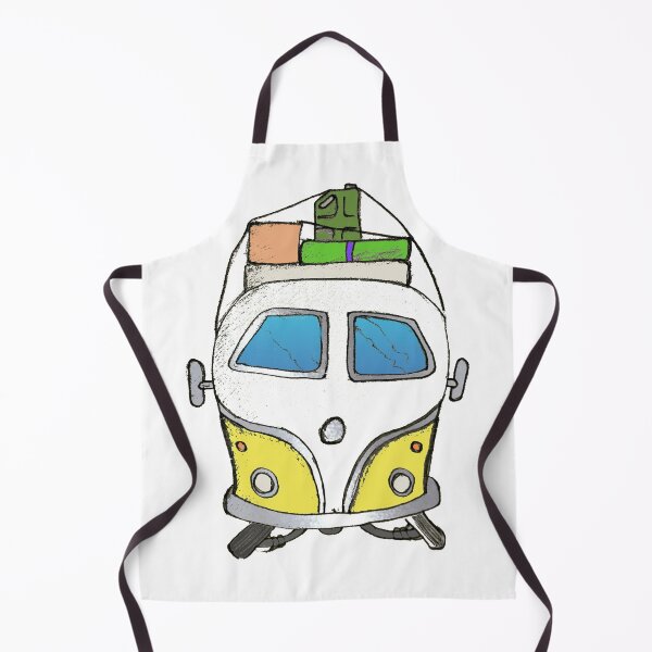 Item preview, Yellow camper designed and sold by Glenbobagins.