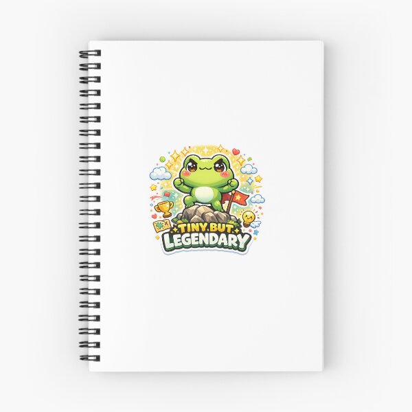 Artikelvorschau, Winzig aber Legendär Kawaii Frosch Sticker entworfen und verkauft von Cozy404Lab.