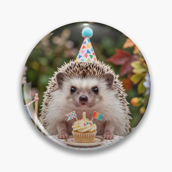 Item preview, Hedgehog Birthday Card 004 designed and sold by DesignByMcEvoy.
