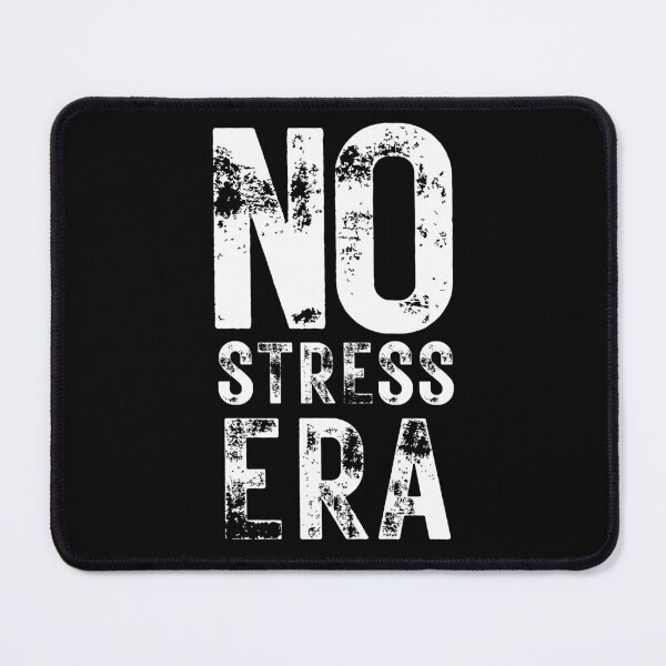 Item preview, No Stress Era Big Bold Distressed Typography Graphic designed and sold by HYPNK.