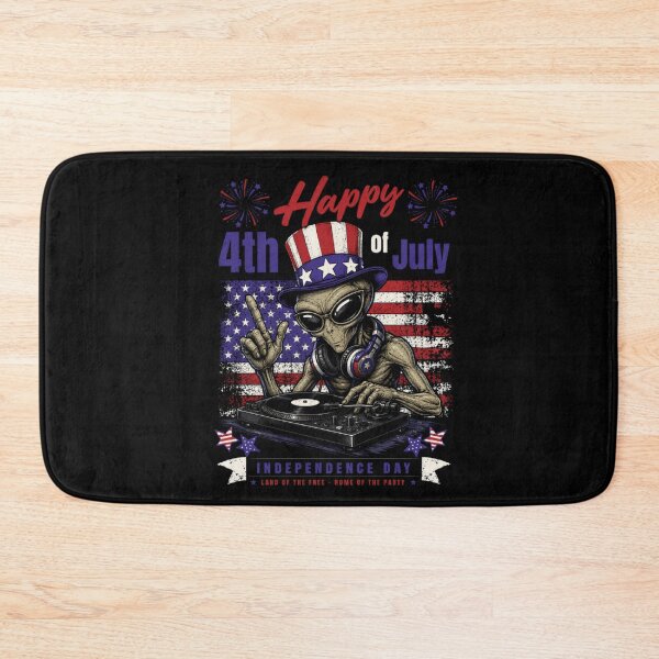 Item preview, RESIDENT ALIEN 4th of July designed and sold by ALL ART .