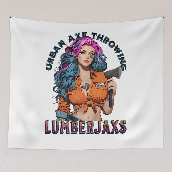 Item preview, lumberjaxs urban axe throwing designed and sold by LumberJaxs.
