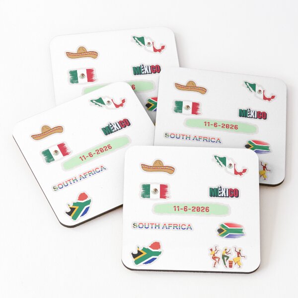 Item preview, Mexico and South Africa Culture Sticker Pack designed and sold by KAWAII STUDIO NB.
