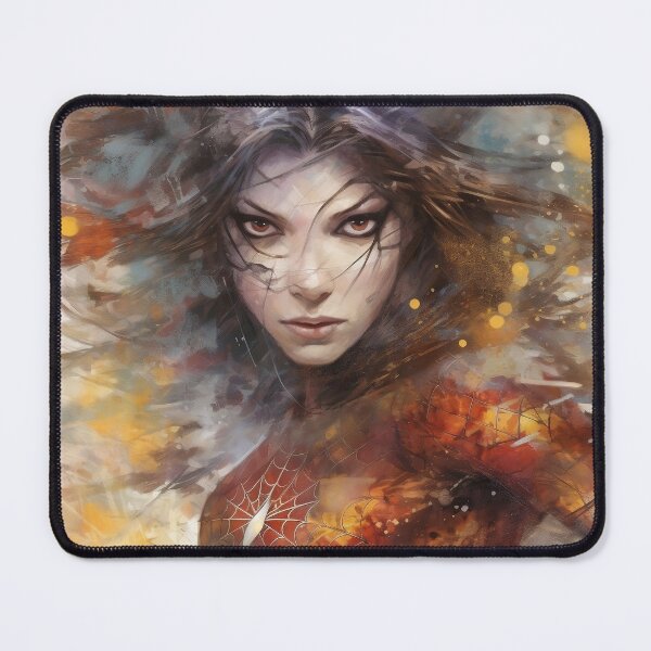 Item preview, SpiderWoman Watercolor Portrait - Artwork designed and sold by StudioSand.