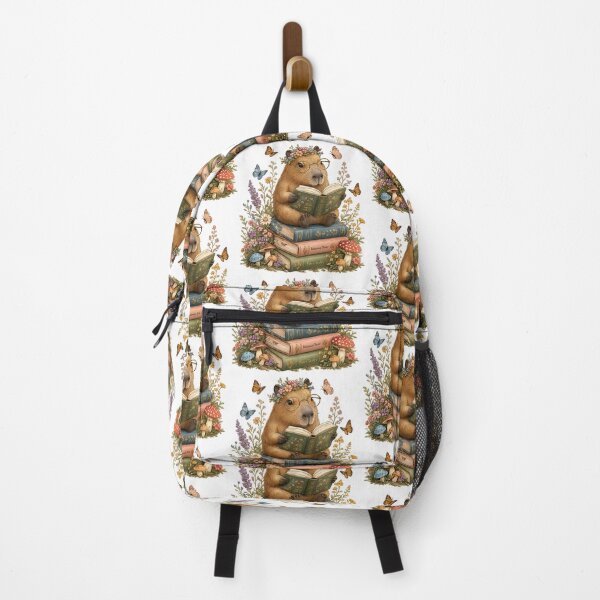 Item preview, Cute Reading Capybara – Whimsical Book Lover Art designed and sold by Clothes With Smiling Animals Walt Gral.