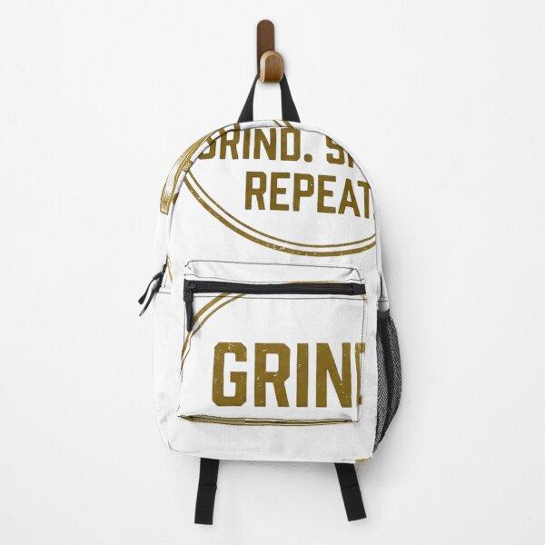 Item preview, Grind Shine Repeat Gym Fitness Motivational Workout Quote designed and sold by JeevanStickers.