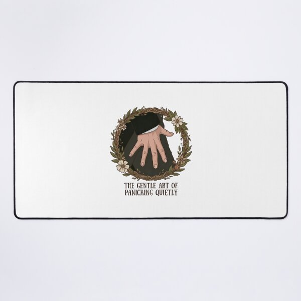 Item preview, Panicking Quietly Floral Hand Flex Illustration designed and sold by Fenay Designs.