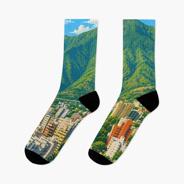 Item preview, Venezuela Illustration Travel Art Vintage designed and sold by KrisSidDesigns.