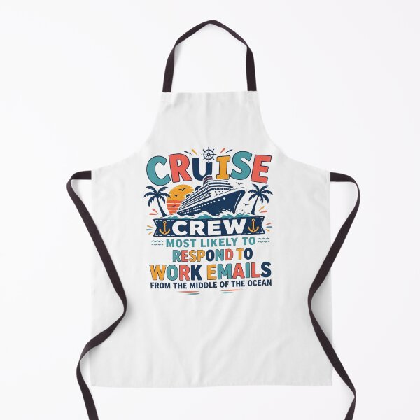 Item preview, Most Likely to Respond to Work Emails From the Middle of the Ocean – Funny Matching Family Cruise Shirt – Workaholic Tee designed and sold by Winarrts.