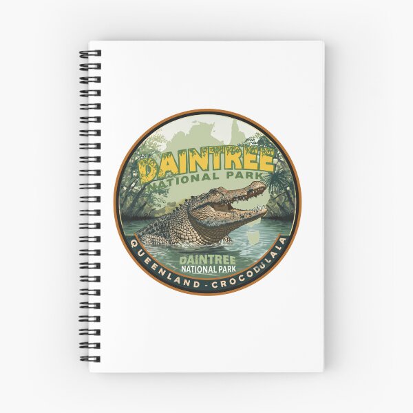 Item preview, Daintree National Park Queensland Crocodulala Australia Wildlife Travel Souvenir designed and sold by Simsimah26Parks.