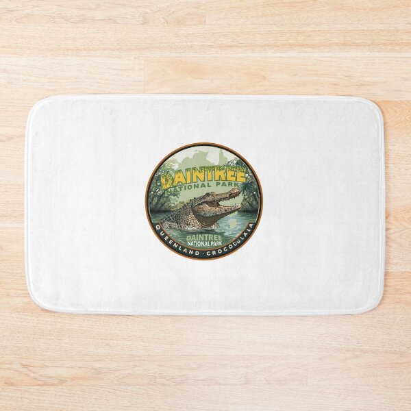 Item preview, Daintree National Park Queensland Crocodulala Australia Wildlife Travel Souvenir designed and sold by Simsimah26Parks.