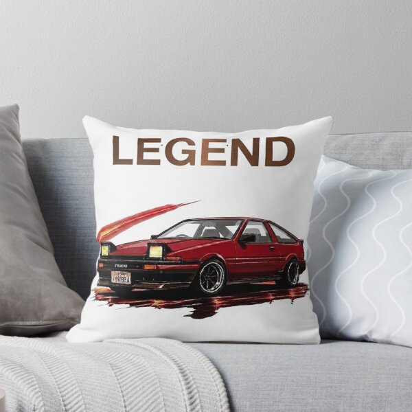 Item preview, AE86 Trueno Drift Car JDM Legend Illustration designed and sold by Northern Glow Art.