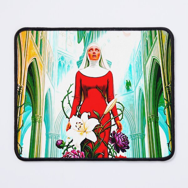 Item preview, Epic Dark Fantasy & Gothic Cathedral Wall Art (3:4) designed and sold by Cyber-ART-Studio.