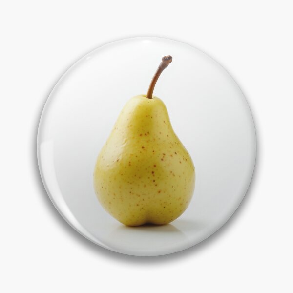 Item preview, Single Fresh Yellow Pear with Stem designed and sold by profustock.