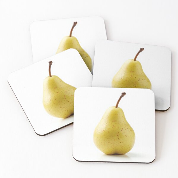Item preview, Single Fresh Yellow Pear with Stem designed and sold by profustock.