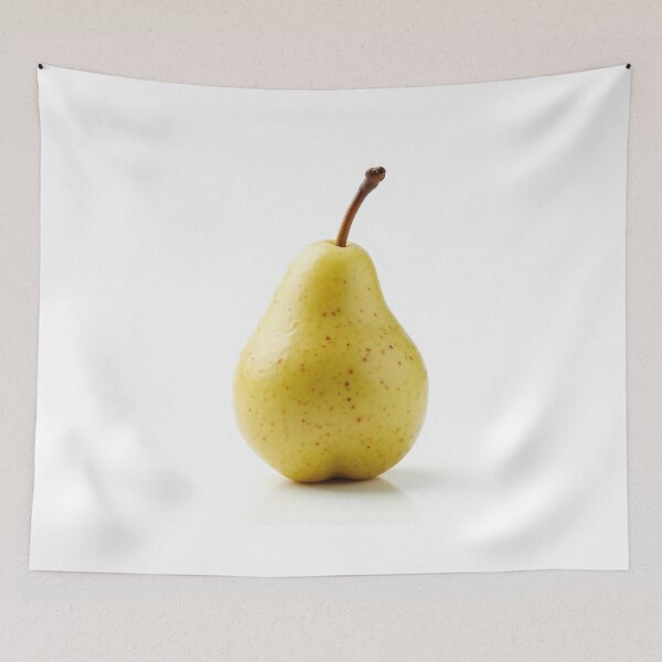 Item preview, Single Fresh Yellow Pear with Stem designed and sold by profustock.