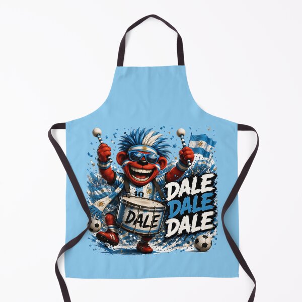 Item preview, DALE DALE DALE Argentina Soccer Drum Wooligan designed and sold by WabiSabiSjak.