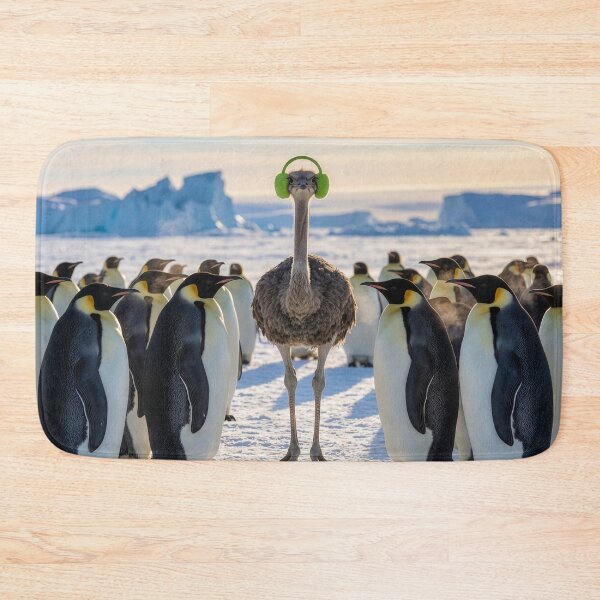 Item preview, Emperor Penguins Welcome an Unexpected Visitor designed and sold by Tridentulus.