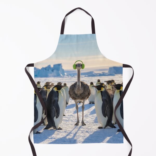 Item preview, Emperor Penguins Welcome an Unexpected Visitor designed and sold by Tridentulus.