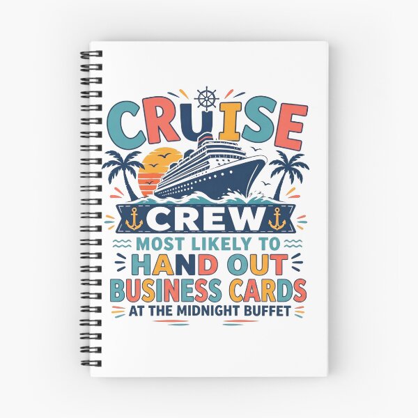 Item preview, Most Likely to Hand Out Business Cards at the Midnight Buffet – Funny Family Cruise Crew Entrepreneur Vacation  designed and sold by Winarrts.
