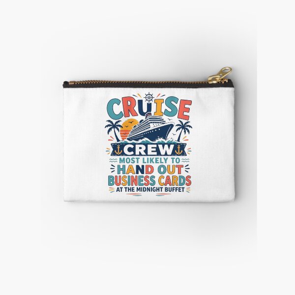 Item preview, Most Likely to Hand Out Business Cards at the Midnight Buffet – Funny Family Cruise Crew Entrepreneur Vacation  designed and sold by Winarrts.