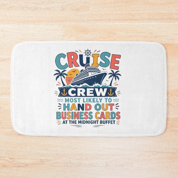 Item preview, Most Likely to Hand Out Business Cards at the Midnight Buffet – Funny Family Cruise Crew Entrepreneur Vacation  designed and sold by Winarrts.