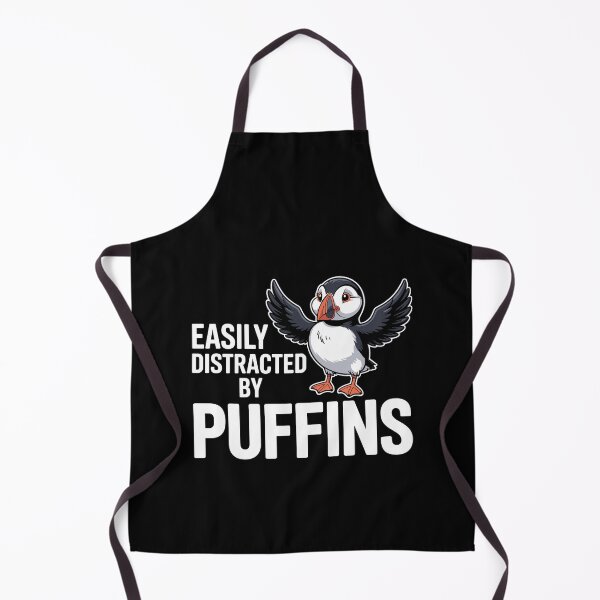 Item preview, Easily Distracted By Puffins Funny Puffin Lover Bird Watching designed and sold by yoddel.