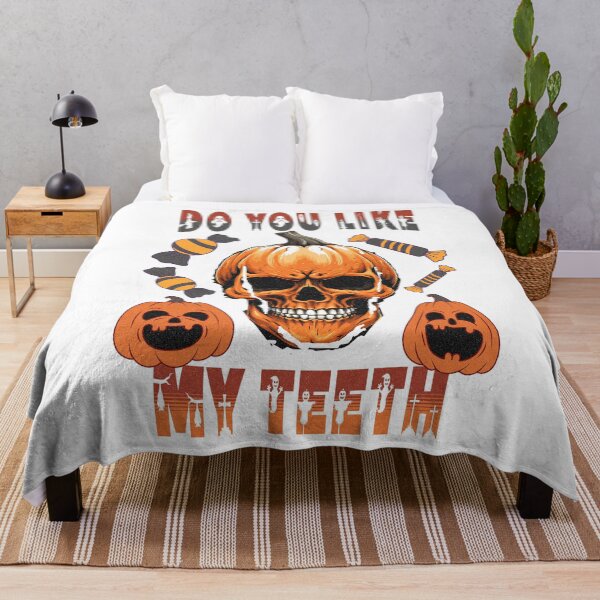 Item preview, Halloween pumpkin shows its teeth designed and sold by ViksensAttempt.