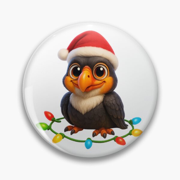 Item preview, Christmas King Vulture designed and sold by Sillytoe.