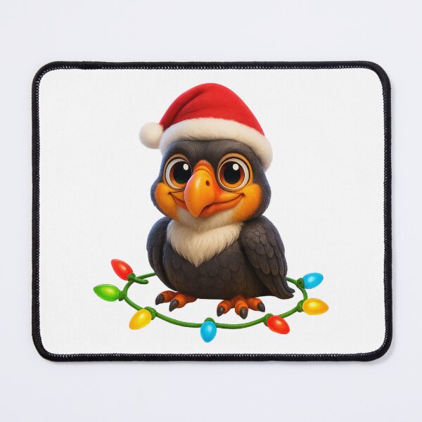 Item preview, Christmas King Vulture designed and sold by Sillytoe.