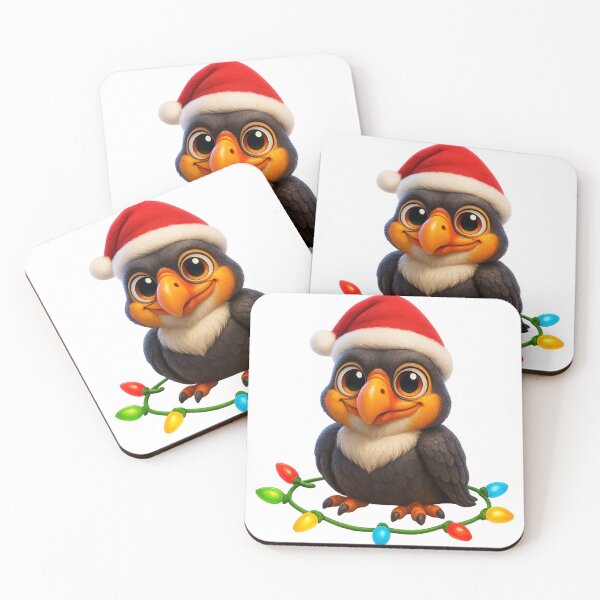 Item preview, Christmas King Vulture designed and sold by Sillytoe.