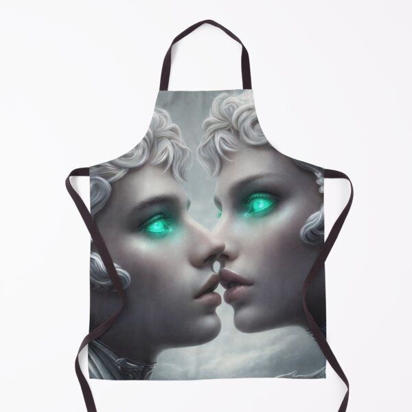 Item preview, Ethereal Soulmates | Twin Gay Angels | Glowing Eyes MLM Fantasy designed and sold by IRON SIREN.