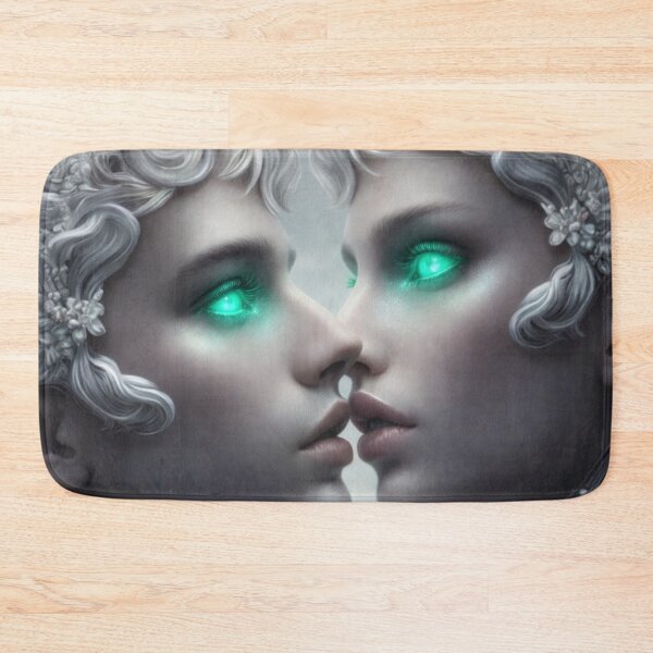 Item preview, Ethereal Soulmates | Twin Gay Angels | Glowing Eyes MLM Fantasy designed and sold by IRON SIREN.