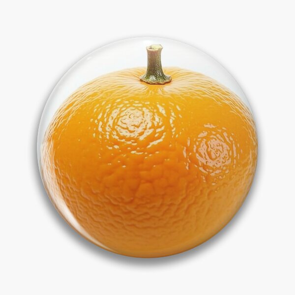 Item preview, Single Fresh Orange Fruit with Stem designed and sold by profustock.
