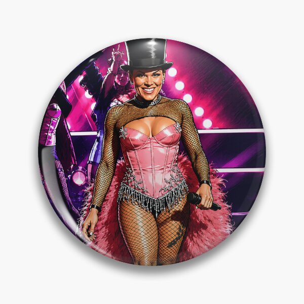 Item preview, Singer Pink at the 2026 Tony Awards (fan art) designed and sold by PopCultureAndStuff.