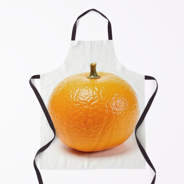 Item preview, Single Fresh Orange Fruit with Stem designed and sold by profustock.
